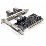 Tarjeta serie x2 + 1 paralelo PCI conceptronic