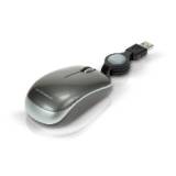 Mouse conceptronic optico micro USB retractil negro para port&aacute;til
