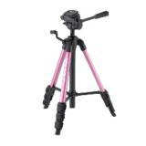 Tripode  velbon cx-888 rojo / rosa con funda y 3 alturas