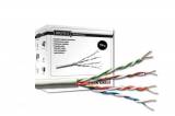 Cable utp cat 5e solido bobina 100m gris