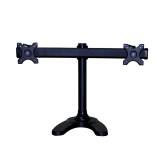 Soporte dual horizontal para pantalla TV hasta  8kg cada pantalla negro
