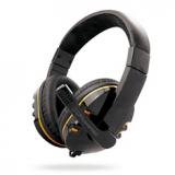 Auriculares con microfono Phoenix hydra negro y amarillo