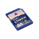 Tarjeta memoria secure digital 4GB kingston sd hc
