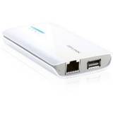 Router inalambrico n port&aacute;til 3g / 3.75g alimentado por bater&iacute;as tp-link