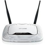 Router WiFi 300 mbps + switch 4 ptos tp-link antenas fijas