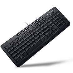 TECLADO  MULTIMEDIA PHOENIX KEYLIGHT CON CABLE USB